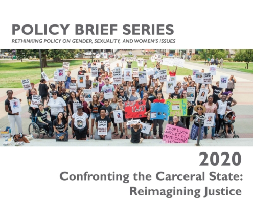 Cover page for the 2020 CSW Policy Brief
