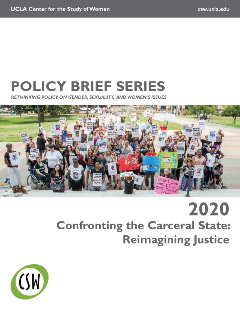 Cover page for the 2020 CSW Policy Brief