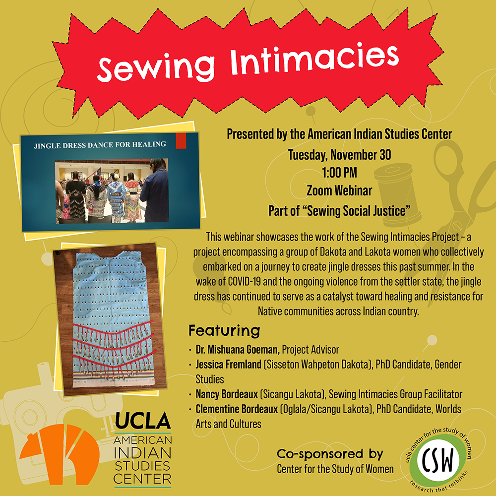 Graphic for Sewing Social Justice event