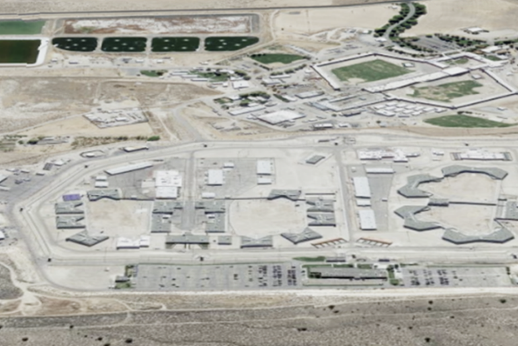 Google earth view of prison