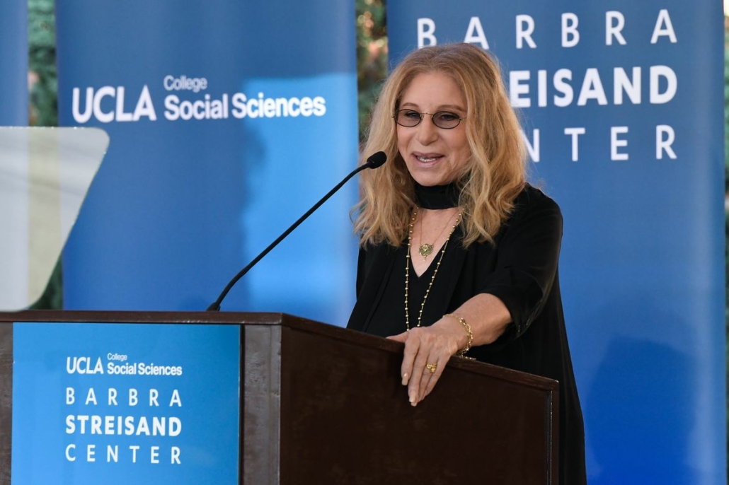 “If we can’t agree on fundamental truths, then the bonds that hold our society together are broken,” Barbra Streisand said in her opening remarks. 
