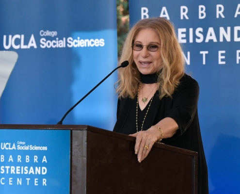 “If we can’t agree on fundamental truths, then the bonds that hold our society together are broken,” Barbra Streisand said in her opening remarks.