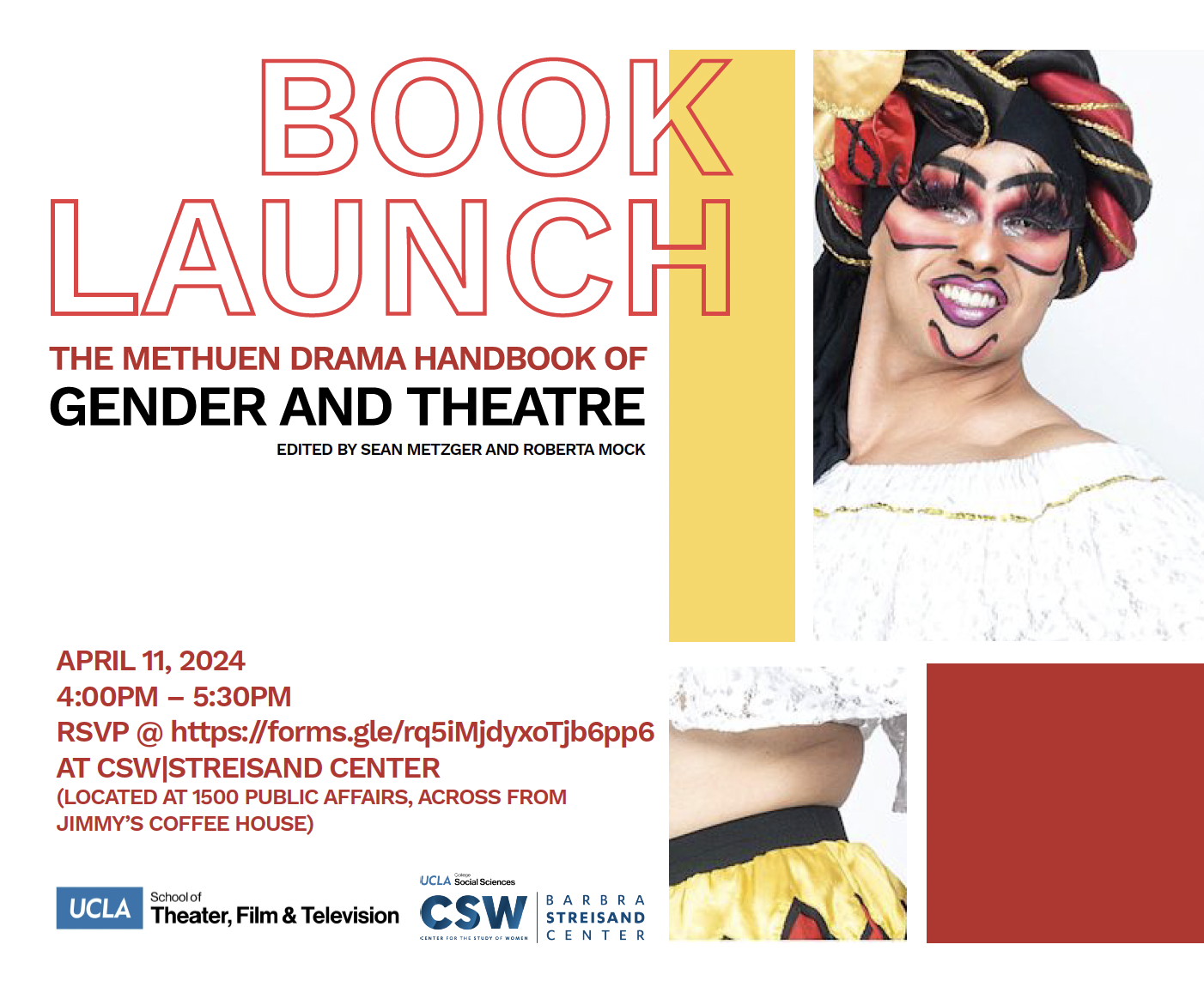 The Methuen Drama Handbook of Gender and Theatre Book Launch