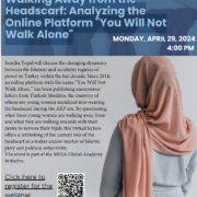 Walking Away from the Headscarf Flier