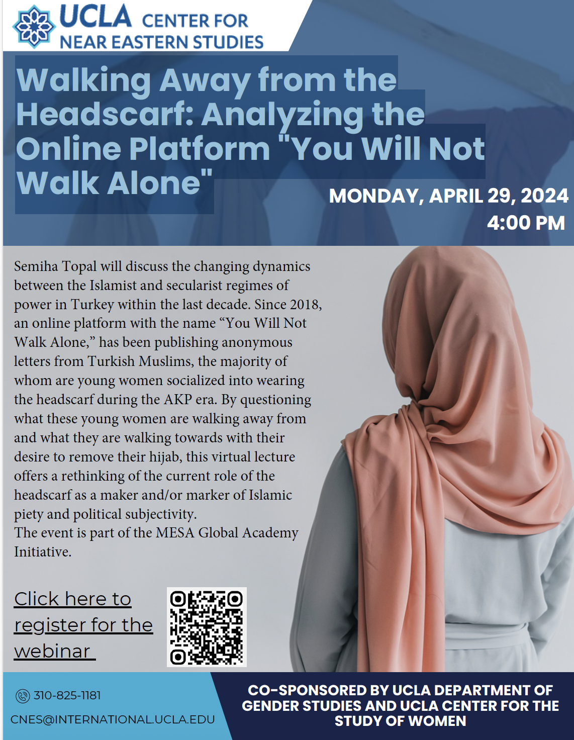 Walking Away from the Headscarf Flier