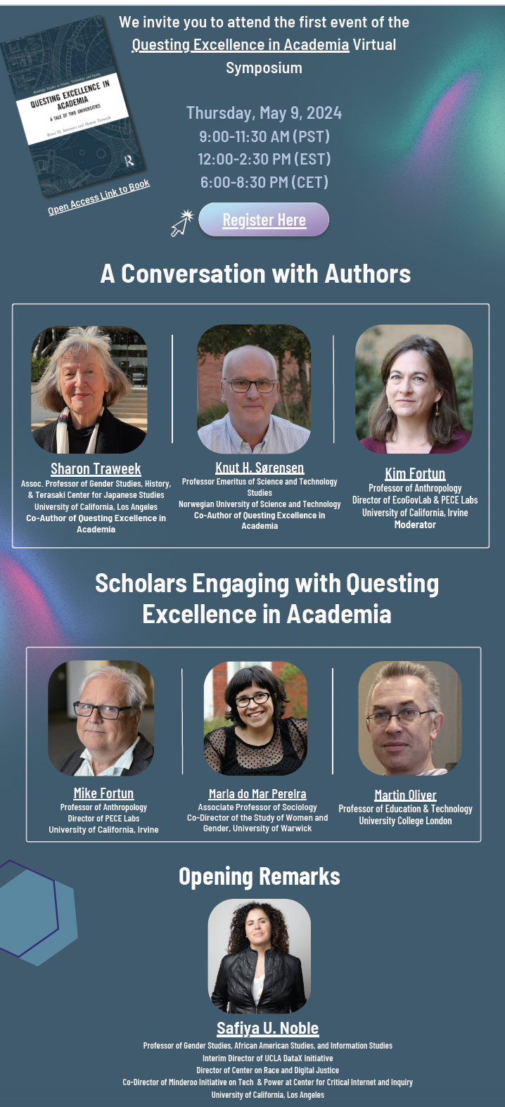Virtual Symposium on Questing Excellence in Academia 