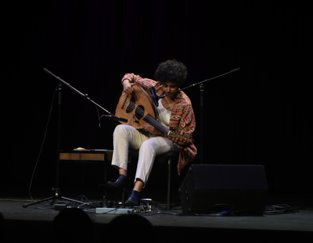 Photo: Musician Huda Asfour. 