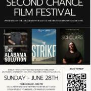 A day of powerful stories, honest conversations, and community. Join us for the Second Chance Film Festival presented by PEP x BUS, featuring screenings and discussions centered on incarceration, reentry, and what a second chance can look like. UCLA James Bridges Theater Sunday, June 28th 10:30 AM – 5:30 PM Come watch films like The Alabama Solution, The Strike, and The Inside Scholars followed by meaningful conversation and reflection. RSVP today through the link in our bio or scan the QR code on the flyer. We hope to see you there.