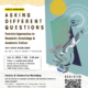 "Event flyer for a Faculty Workshop titled 'Asking Different Questions: Feminist Approaches to Research, Knowledge & Academic Culture,' hosted by UCLA CSW (Center for the Study of Women)/Barbra Streisand Center and UC Davis Feminist Research Institute. Header text asks: 'Are you a feminist doing research in STEM? Ever wondered how to apply feminist principles in your work?' An abstract illustration on the right shows a stylized eye, geometric shapes, and a microscope-like form in teal, navy, and gold tones. The workshop is led by Sarah McCullough of UC Davis Feminist Research Institute (FRI). Event details: December 3, 2026, 1:00–2:30 pm, free with lunch provided, at the Center for the Study of Women / Barbra Streisand Center, 1500 Public Affairs, UCLA. Below, workshop subtitle reads 'Faculty & Researcher Workshop: How do histories of eugenics, colonialism, and patriarchy continue to shape research?' Participants will explore how addressing systemic bias can: improve the accuracy and impact of scientific research; generate more innovative approaches to pressing contemporary issues; create more equitable and welcoming research environments; support junior scholars and strengthen lab culture; and turn feminist insights into actionable research practices. A QR code and link for registration appear in the bottom right: https://asking-different-questions-faculty.eventbrite.com."